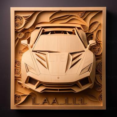 3D model Lamborghini Gallardo (STL)